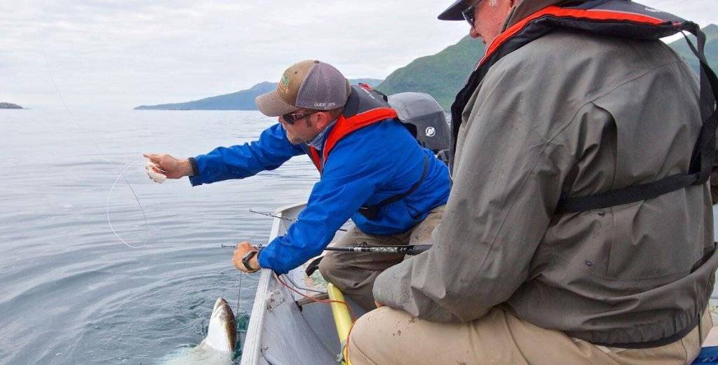 Halibut Fishing at Rainbow King